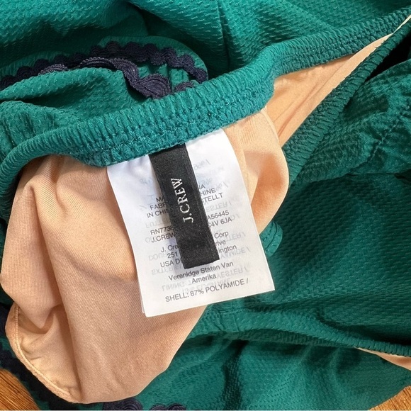 J Crew One-shoulder ruffle one-piece swimsuit with rickrack bodysuit - Picture 10 of 11